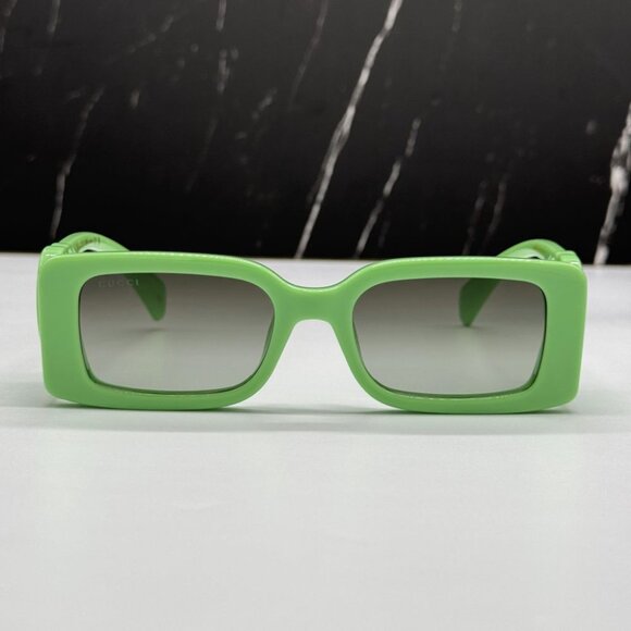 NEW GG1325S 004 GUCCI SUNGLASSES GREEN WOMEN EYEWEAR GUCCI - Picture 6 of 14